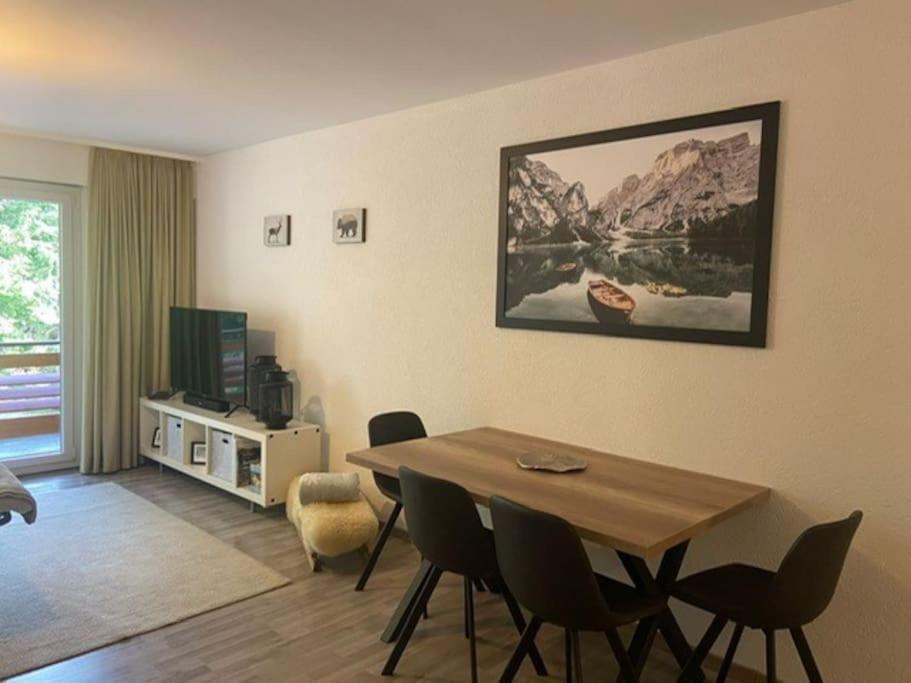 Grand Studio Au Centre De Crans Экстерьер фото